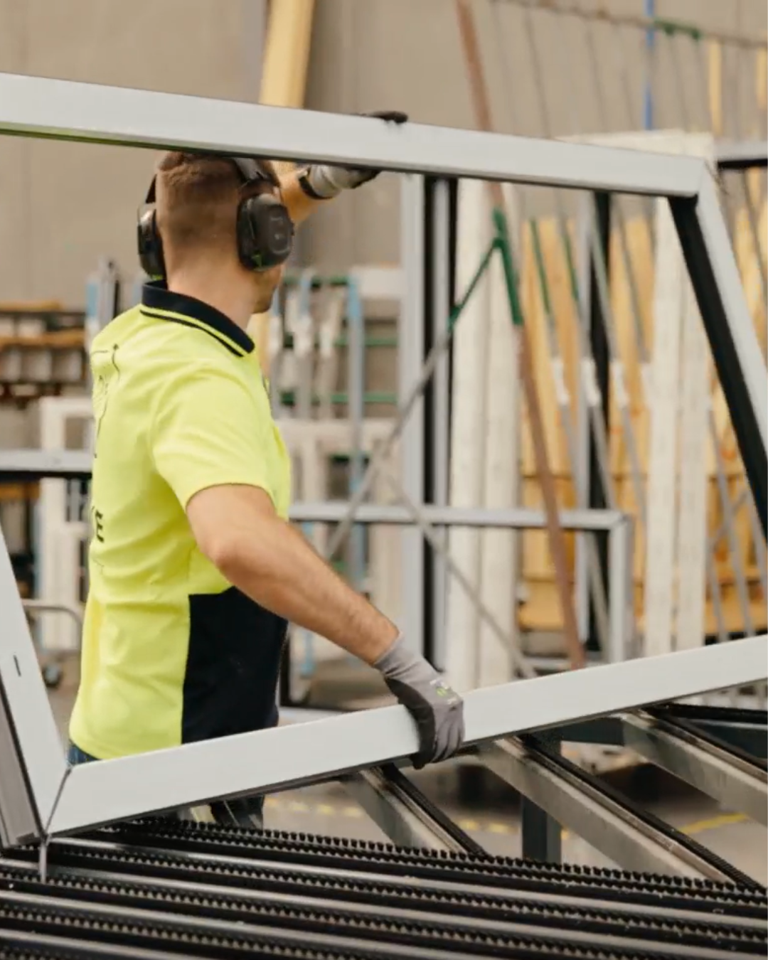 Inside the Ambiance by STÄRKE Factory:  where windows and doors are created for comfort